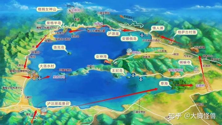 泸沽湖旅游攻略完全版_旅游攻略泸沽湖自由行_泸沽湖攻略自助游攻略