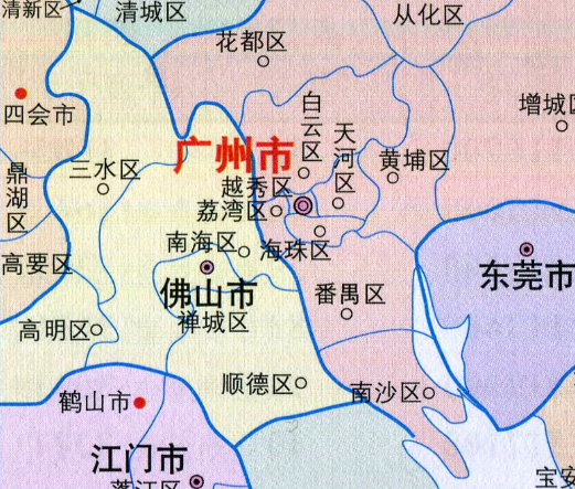 佛山区图片_佛山市全景高清地图_佛山市旅游地区分布图高清