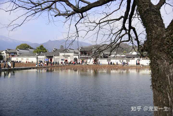 安徽宏村风景色彩图片_安微宏村旅游景点图片_安徽宏村旅游图片