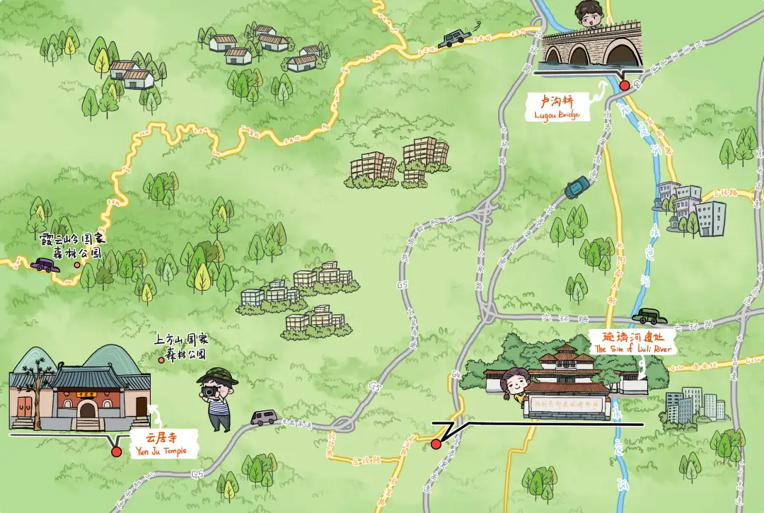 西山旅游改线2号桥_西山永定河旅游线路_西山旅游公路全程
